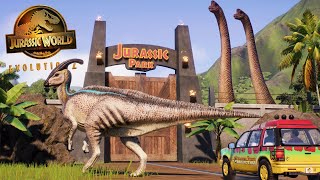 MINI NUBLAR Ep 2: A Jurassic Park Movie-Inspired Tour | Jurassic World Evolution 2 Park Build