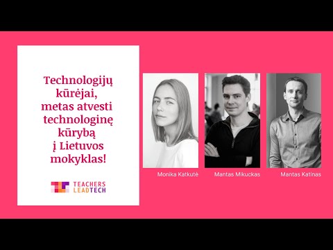 Akseleruokime pokytį švietime: TLT pristatymas technologijų kompanijoms