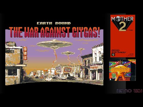 マザー2 Mother 2 - Gyiyg no Gyakushuu (SNES) Super Nintendo Game by