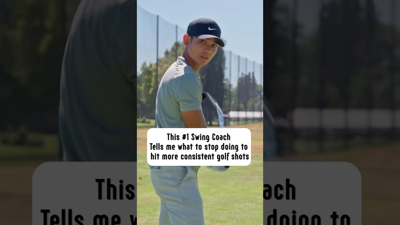 This #1 Swing Coach Tells me what to stop doing to hit more consistent golf shots