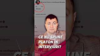 Ce NU spune Platon în interviuri - vă spune Ziarul de Gardă