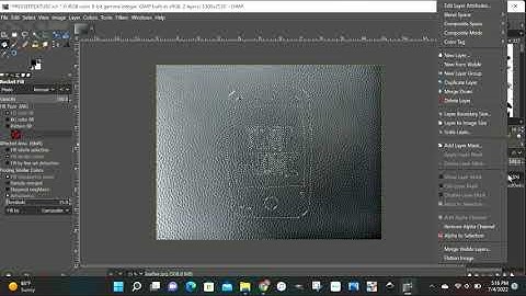 GIMP TUTORIAL: Texture Effect