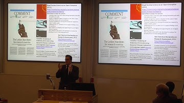 In metrics we trust? - Prof James Wilsdon & David Walker