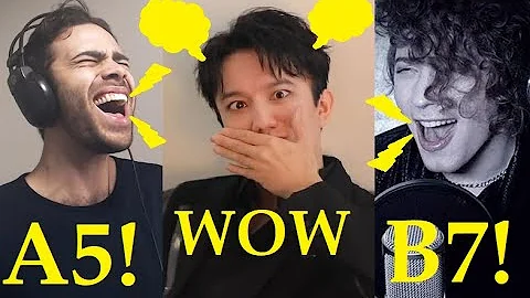 People attempting SOS D'UN TERRIEN EN DETRESSE Dimash HIGH NOTES!