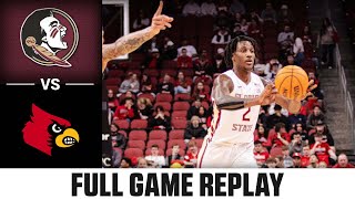 Florida State vs. Louisville Full Game Replay | 2023-24 ACC Men’s Basketball