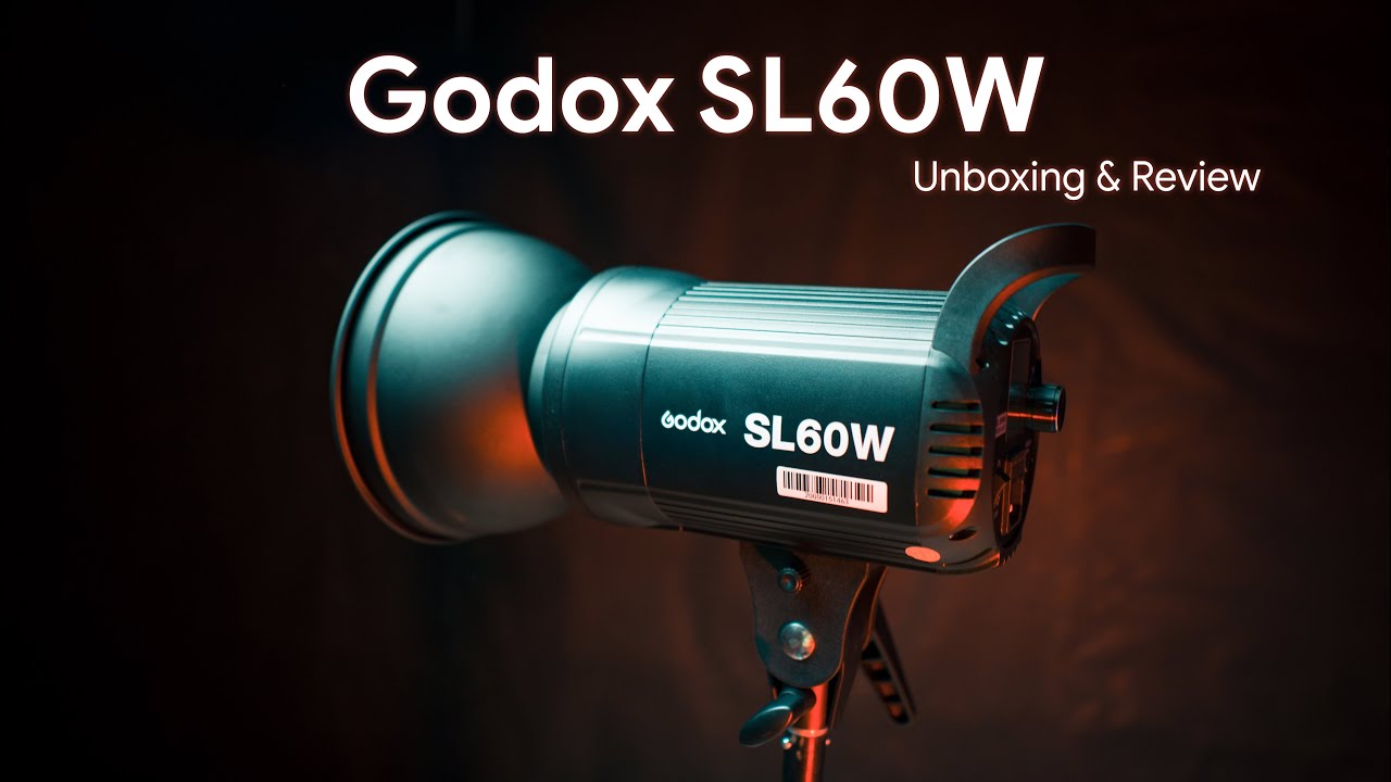 Godox SL60W Unboxing and Review | BEST YOUTUBE VIDEO LIGHT under Rs.10,000