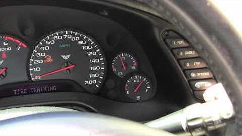 C5 Corvette TPMS Reset