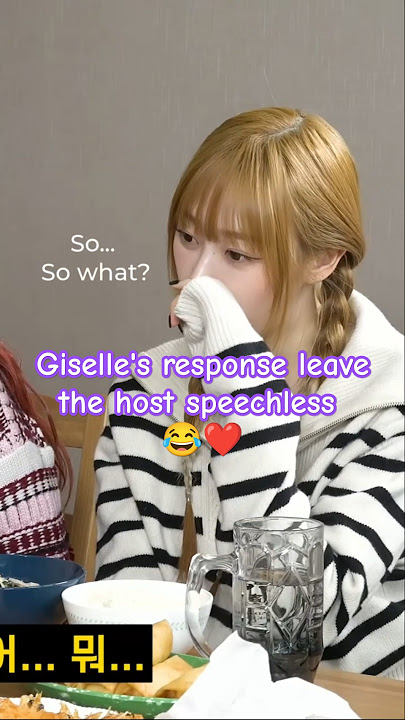 Giselle life motto stuns Winter: Aespa 😂❤️ #giselle #winter #aespa #kdramareality #kpop