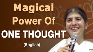 Must-Listen Experiences - Power Of ONE Thought: Part 5: English: BK Shivani