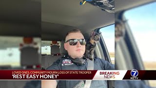 Loved ones, community mourn loss of Nebraska state trooper