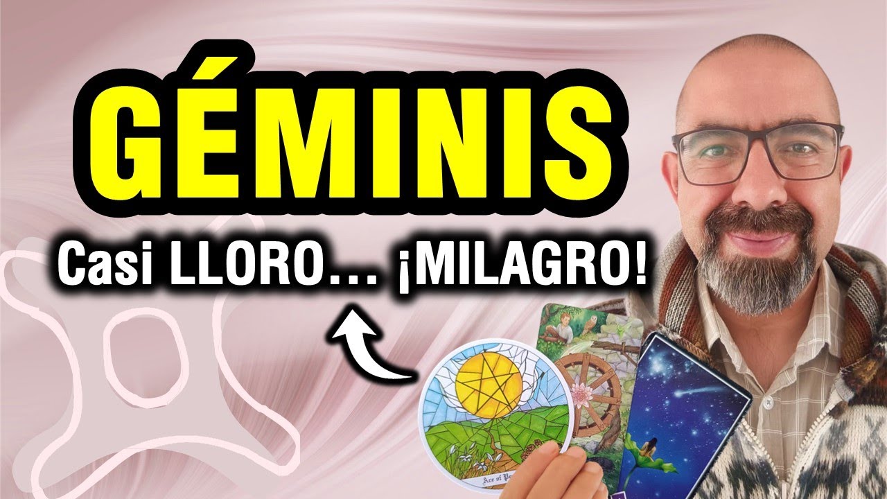 Géminis ♊️ ¡NO te lo esperabas! 🍀🌈 Viene del CIELO 🔮 TAROT interactivo ...
