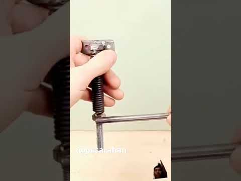 آموزش ساخت آرام بند درب آموزش جوشکاری ترند  پسر آهن ایده