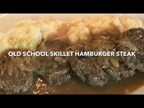 Old Fashioned Hamburger Steaks With Onion Gravy Recipe