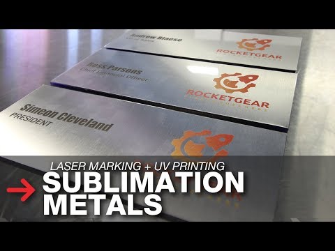 Sublimation Printing on Metal | UV Printing on Metal | Sublimation Metals