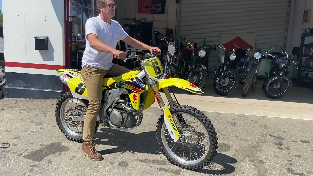 Brad Lackey’s 2005 Suzuki RMZ 450!