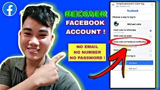 PAANO MARECOVER ANG FACEBOOK ACCOUNT MO WITHOUT EMAIL, PHONE NUMBER AND PASSWORD? 2023