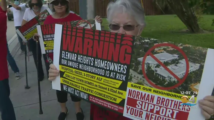 Protest Of New Development On Property Where Norma...