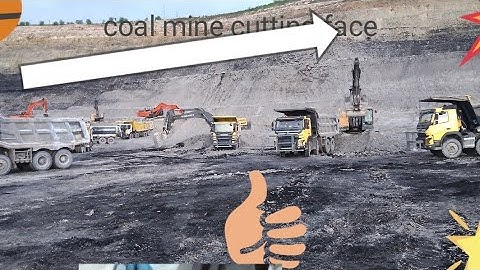 coal mine cutting face hard ob.aur coal