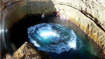 Dia de ruta en Kayak Portichol Javea saltos en piscina natural día despedida Sala