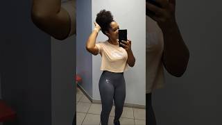 GRWM: Gym  #naturalhair #fitness