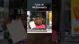 Tyler the creator at McDonald’s #tylerthecreator #funny #memes #donttaptheglass