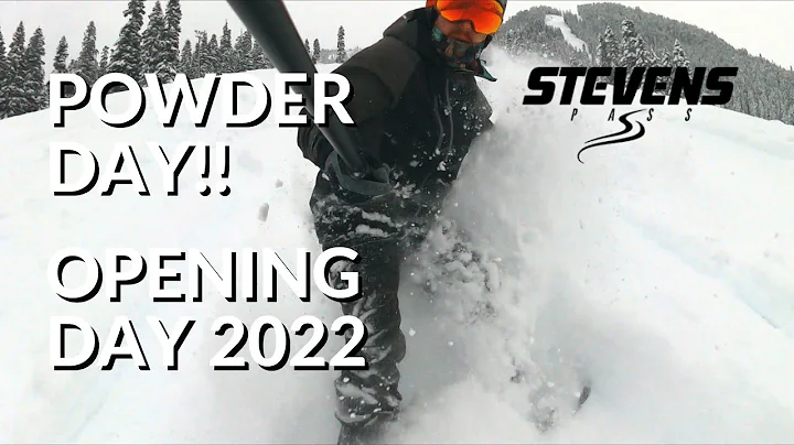 BEST OPENING DAY CONDITIONS!! Stevens Pass 2022-23