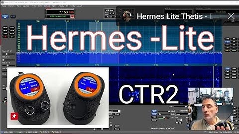 CTR2 Dial & Hermes Lite 2 - Thetis Software