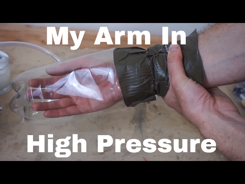 What Happens When I Put My Arm in a High Pressure Chamber ? Will It Be Crushed?