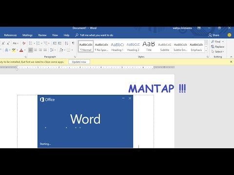 Cara | Tutorial membuat GARIS TEPI | TEXT BOUNDARIES Ms ...