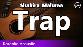 Vignette de la vidéo "Shakira, Maluma - Trap (karaoke acoustic)"