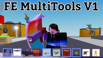 Roblox Script Showcase - FE MultiTools V1 | Equip Unlimited Tools!