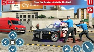 Police crime simulator: American police against criminals - police and cars 3D simulation game screenshot 5