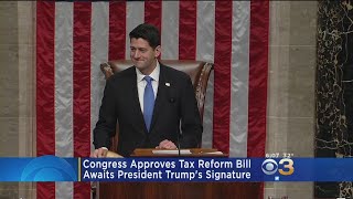 GOP Awaits President Trump Signing Tax Reform Bill Into Law