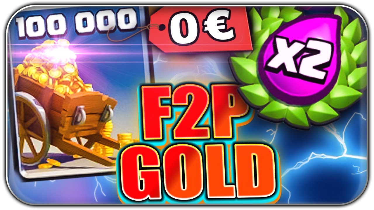 EINE MENGE KOSTENLOSES GOLD ERHALTEN Clash Royale Let's Play