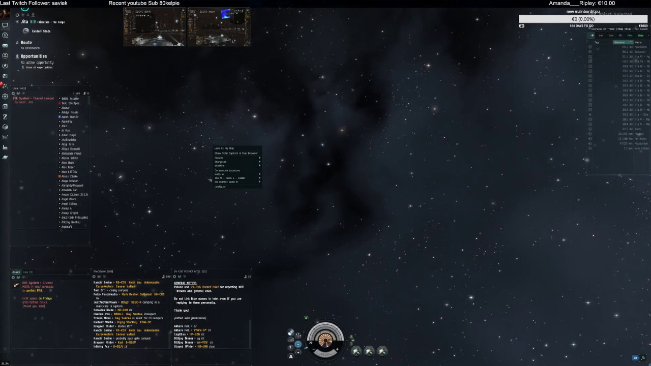 eve online first market then swarm hunt YouTube