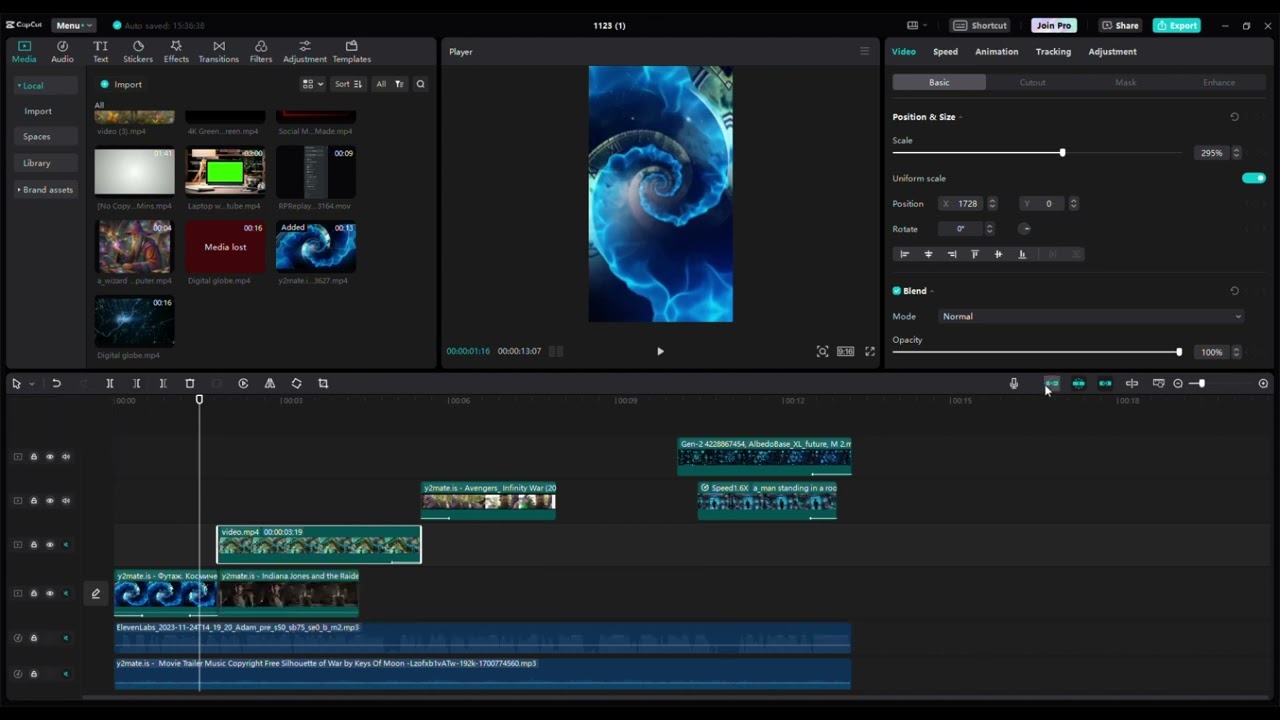 capcut timeline tools part 1