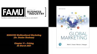 FAMUSBI MAR4156 03292021 Chapter 11, "Pricing in Global Markets"