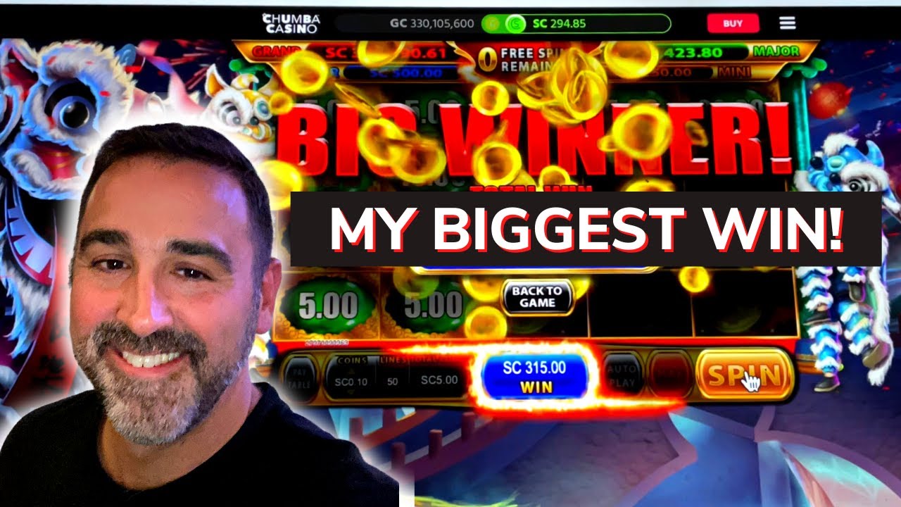 CHUMBA CASINO ONLINEMy BIGGEST WIN YET! 🎰🍀💰 YouTube