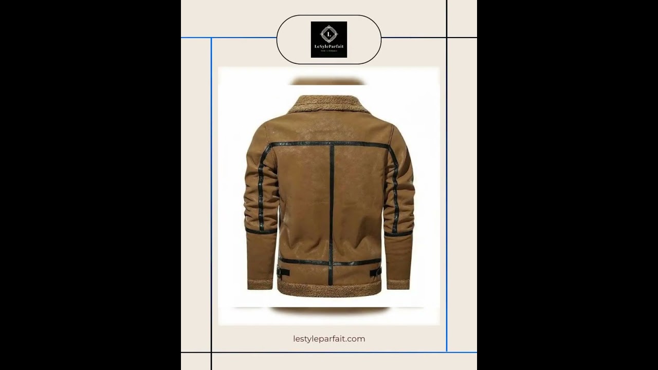 ⚡Buy Swedish Men Suede Leather Jacket exclusively at LeStyleParfait.com 👈