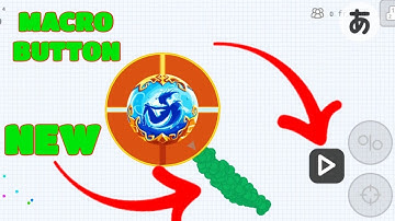 ONE BUTTON MACRO|NEW MACRO+TUTORIAL NO ROOT|PRO VERSION|AGAR.IO MOBILE