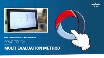 The Multi-Evaluation (MEV) Workflow  | OPUS TOUCH Tutorial | Getting Started #20