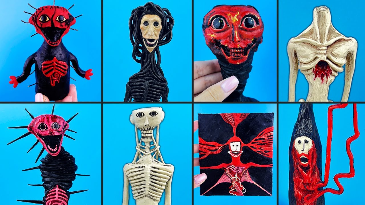 Лепим всех монстров Doctor Nowhere 😨 | Лепка ОК фигурки