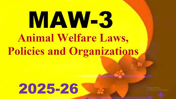 IGNOU MAW-3 Solved Assignment 2025-26 For July 2025 and January 2026 Sessions