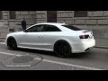 Very Loud Audi RS5 make some Revs in the City