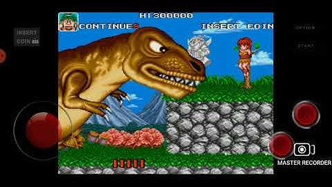 Game Over Caveman Ninja (Arcade)