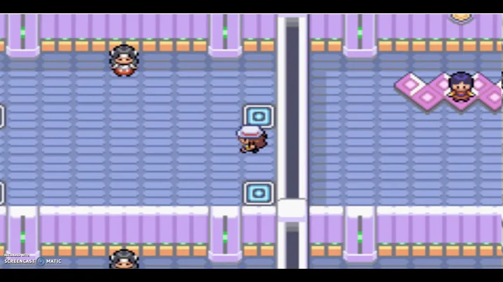 Pokemon Fire Red: How to Beat Sabrina's Gym Puzzle...