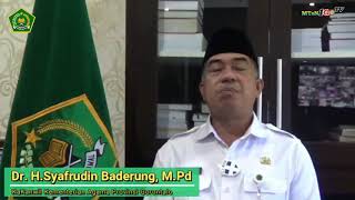 Apresiasi KANWIL KEMENAG Provinsi GORONTALO - MRC 2020 Apresiasi KANWIL KEMENAG Provinsi GORONTALO - MRC 2020
