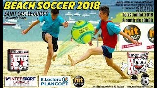 BEACH SOCCER 2018 ST CAST LE GUILDO