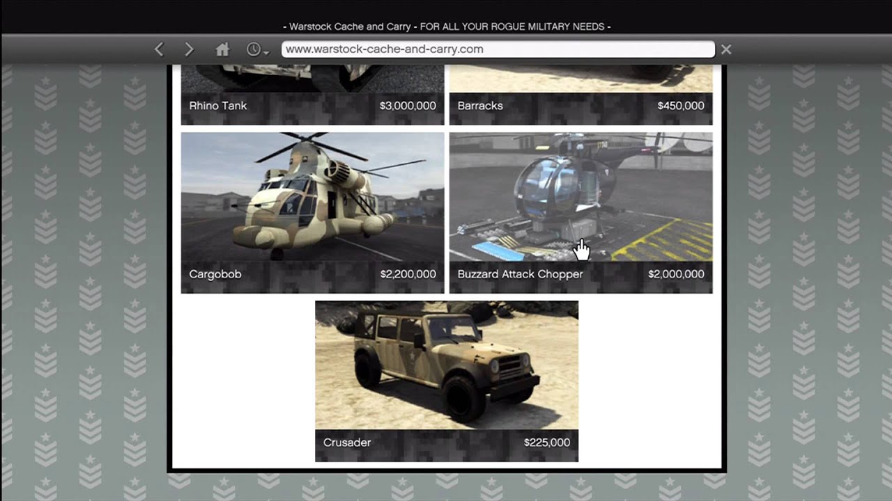 GTA 5 How To Buy All Warstock Army Military Vehicles Tank Jet Plane gta-5-how-to-buy-all-warstock-army-military-vehicles-tank-jet-plane
