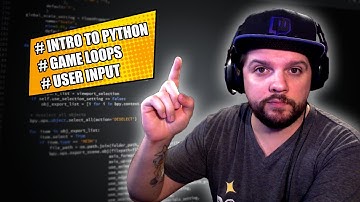 Intro to Python & PyGame: Game Loops and Input